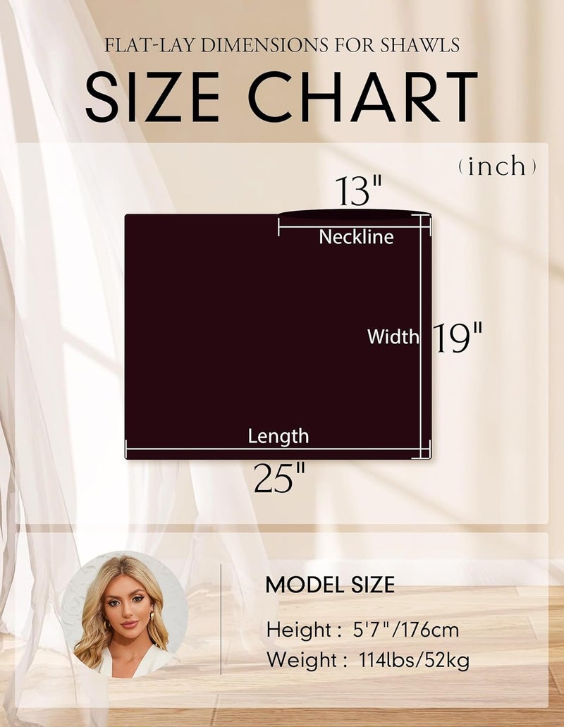 Puli Women Capri Poncho Sweater Slimming Fit Cropped Versatile Shawl Soft Knit Wraps Cowl Neck Short Tops - Image 3